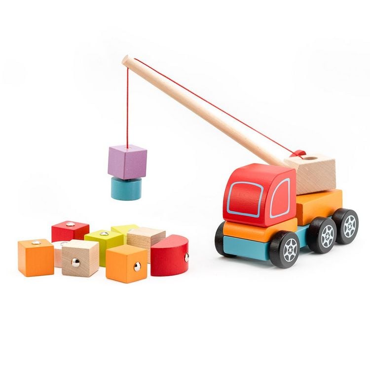 Produktbild: Kranwagen mit Magnet, 11 Teile