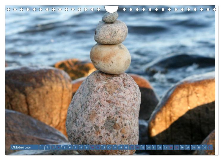 Produktbild: Maritimer K&uuml;stenzauber (Wandkalender 2026 DIN A4 quer), CALVENDO Monatskalender