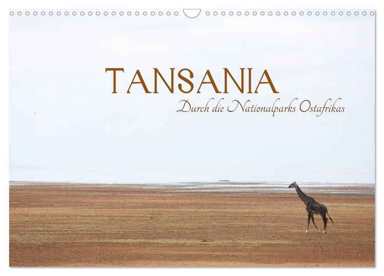 Produktbild: Tansania - Durch die Nationalparks Ostafrikas (Wandkalender 2026 DIN A3 quer), CALVENDO Monatskalender