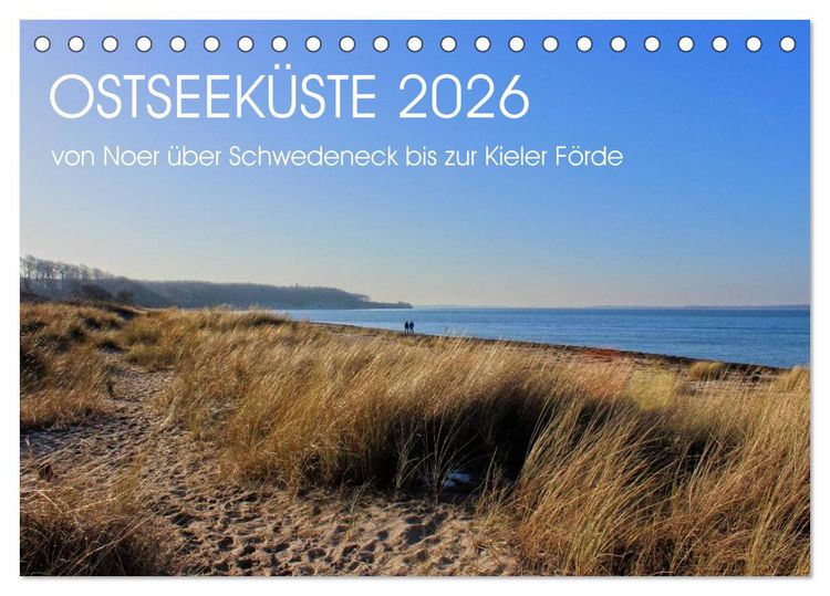Produktbild: Ostseek&uuml;ste 2026 (Tischkalender 2026 DIN A5 quer), CALVENDO Monatskalender