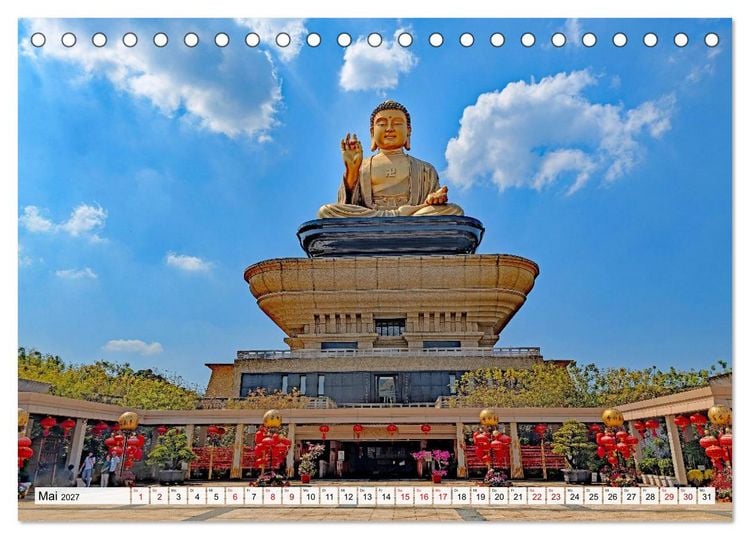 Produktbild: Taiwan &ndash; Entdeckungsreise durch eine verborgene Perle (Tischkalender 2027 DIN A5 quer), CALVENDO Monatskalender