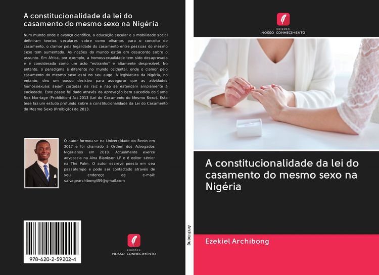 Produktbild: A constitucionalidade da lei do casamento do mesmo sexo na Nig&eacute;ria