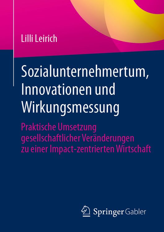 Produktbild: Sozialunternehmertum, Innovationen und Wirkungsmessung