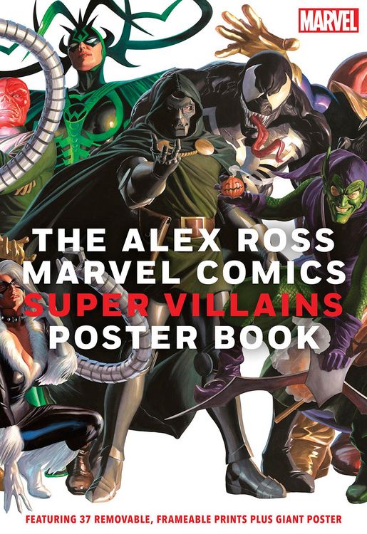 Produktbild: The Alex Ross Marvel Comics Super Villains Poster Book