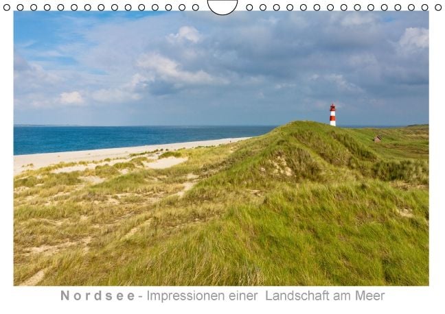 Produktbild: Nordsee - Impressionen einer Landschaft am Meer (Wandkalender immerw&auml;hrend DIN A4 quer)