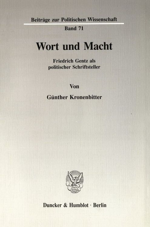 Produktbild: Wort und Macht.