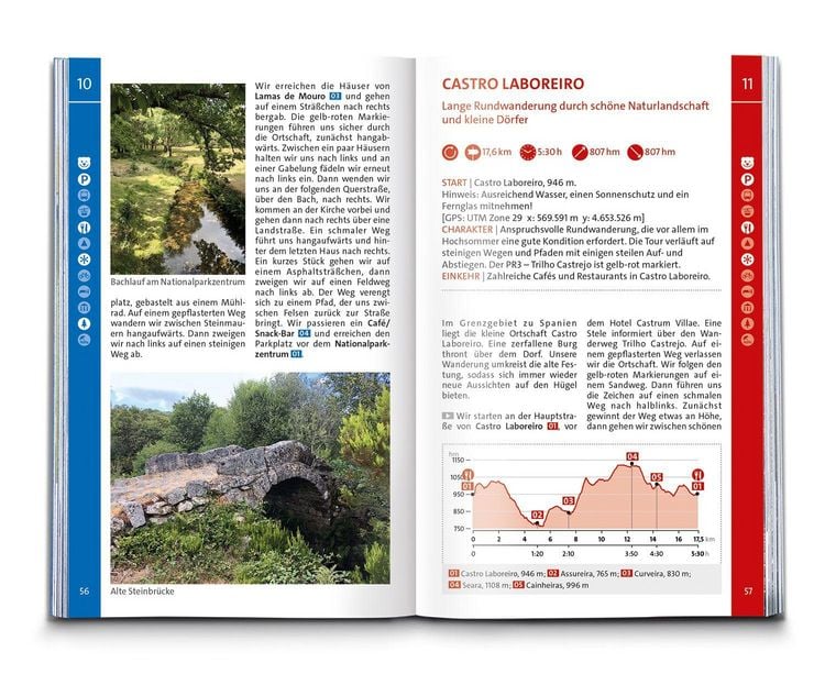 Produktbild: KOMPASS Wanderf&uuml;hrer Portugal Nord, 55 Touren