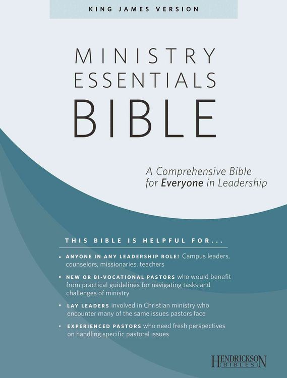 Produktbild: Ministry Essentials Bible-KJV
