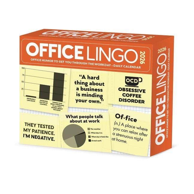 Produktbild: Office Lingo 2026 Box Calendar