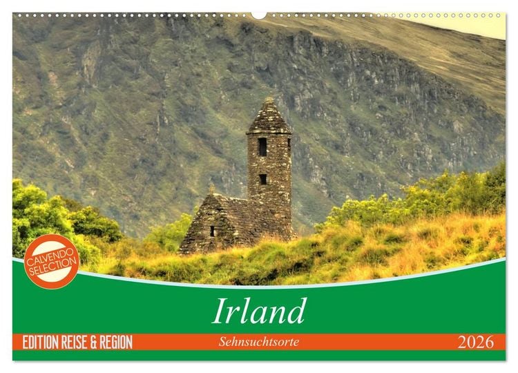 Produktbild: Irland - Sehnsuchtsorte 2026 (Wandkalender 2026 DIN A2 quer), CALVENDO Monatskalender