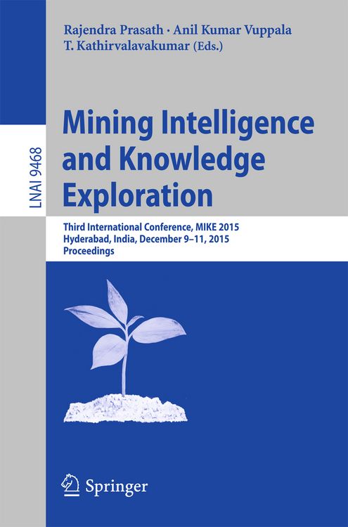 Produktbild: Mining Intelligence and Knowledge Exploration