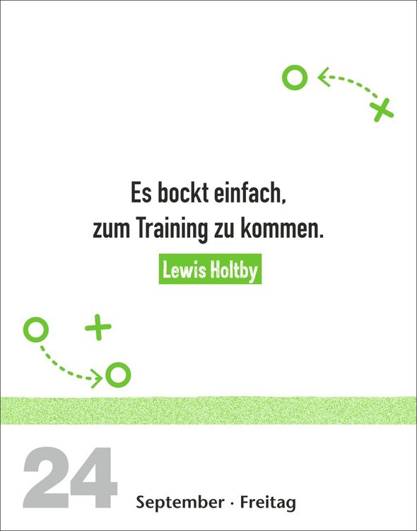 Produktbild: Lattenknaller Tagesabrei&szlig;kalender 2027 - Die witzigsten Fu&szlig;ballerspr&uuml;che