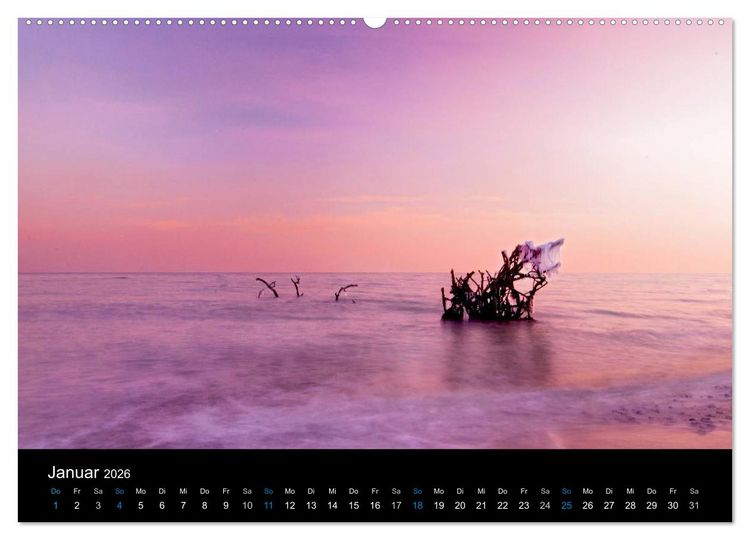 Produktbild: Sonnenunterg&auml;nge (hochwertiger Premium Wandkalender 2026 DIN A2 quer), Kunstdruck in Hochglanz