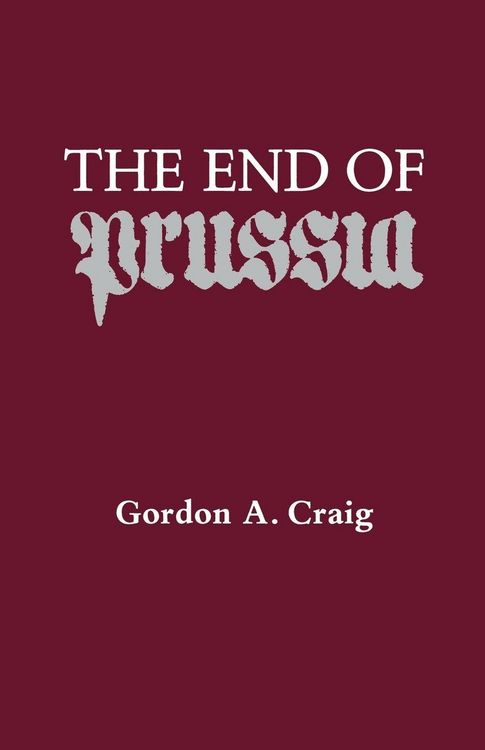 Produktbild: The End of Prussia