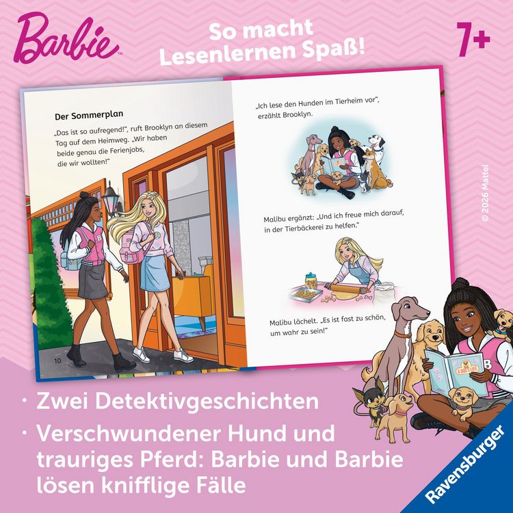 Produktbild: Barbie ermittelt. Tierische Erstleseabenteuer