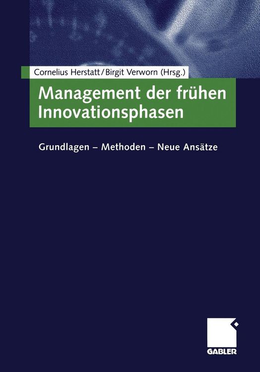 Produktbild: Management der fr&uuml;hen Innovationsphasen