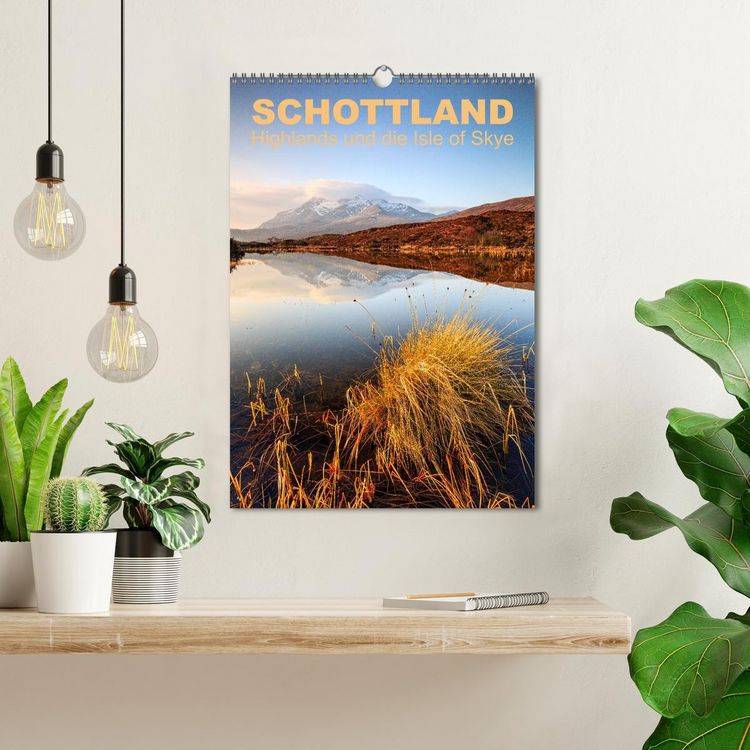 Produktbild: Schottland: Highlands und die Isle of Skye (Wandkalender 2026 DIN A3 hoch), CALVENDO Monatskalender