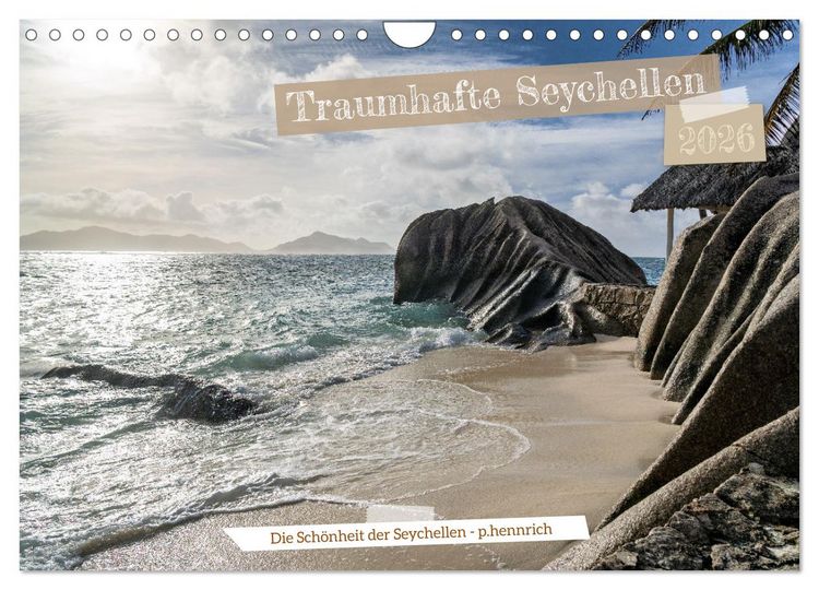 Produktbild: Traumhafte Seychellen (Wandkalender 2026 DIN A4 quer), CALVENDO Monatskalender