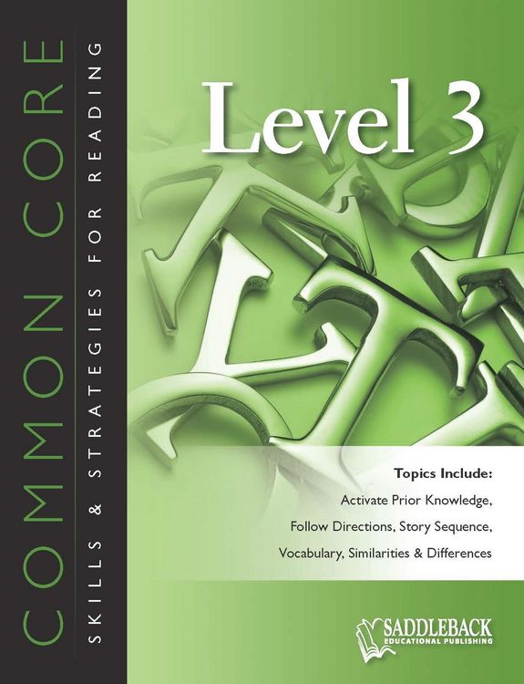 Produktbild: Common Core Skills & Strategies for Reading Level 3