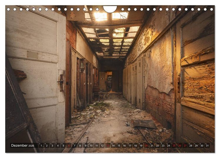 Produktbild: Faszination - Lost Places (Wandkalender 2026 DIN A4 quer), CALVENDO Monatskalender