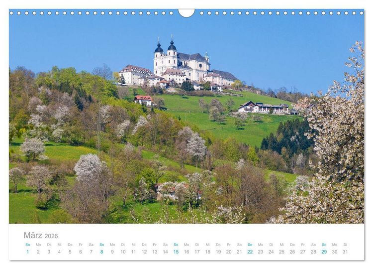 Produktbild: &Ouml;sterreich Rundreise (Wandkalender 2026 DIN A3 quer), CALVENDO Monatskalender