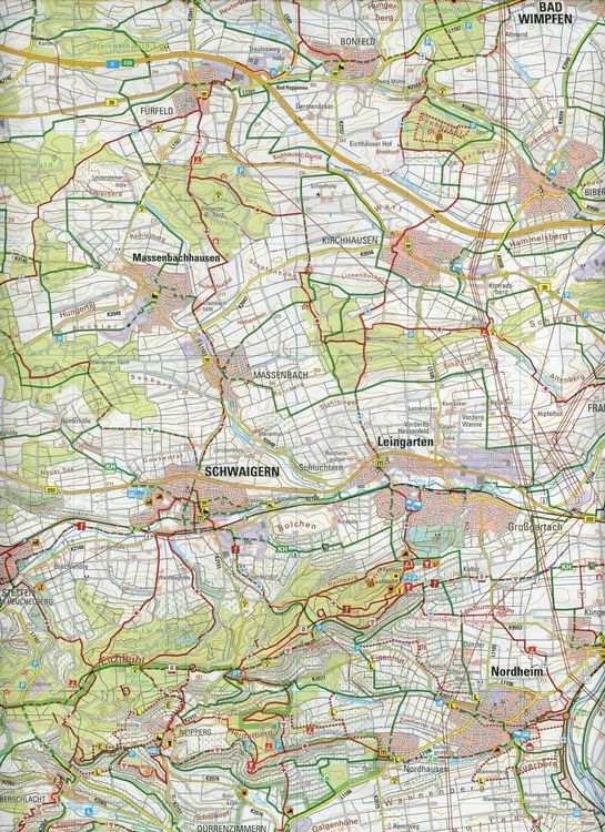 Produktbild: Freizeitkarte Stromberg Heuchelberg / Heilbronn