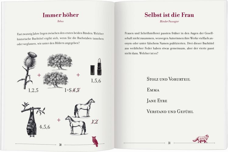 Produktbild: Das Literatur-Rätselbuch
