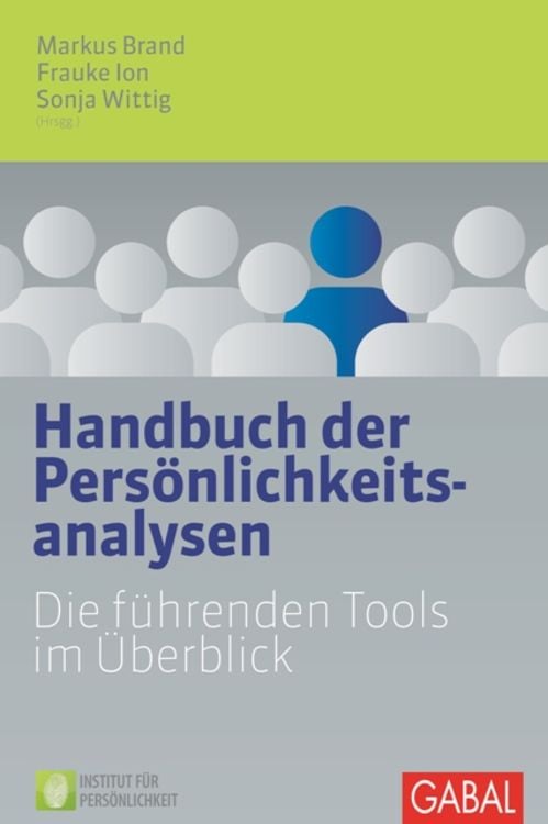 Produktbild: Handbuch der Pers&ouml;nlichkeitsanalysen