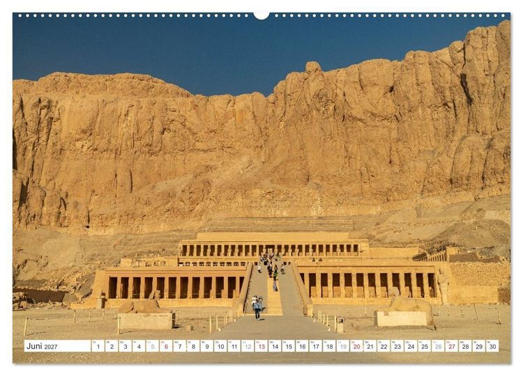 Produktbild: &Auml;gypten - Karnak, die thebanische Nekropole und Luxor (Wandkalender 2027 DIN A2 quer), CALVENDO Monatskalender