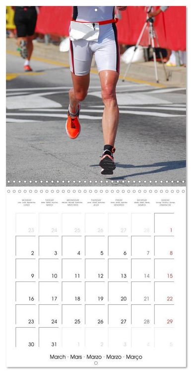 Produktbild: Triathlon Fairly Close (Wall Calendar 2026 12 &times; 12 Inch) CALVENDO 12 Month Wall Calendar