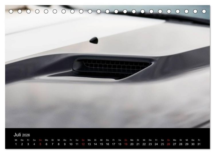 Produktbild: Dodge Challenger SRT8 (Tischkalender 2026 DIN A5 quer), CALVENDO Monatskalender