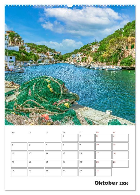 Produktbild: Mallorca - Traumhafte Insel auf der Sonnenseite (hochwertiger Premium Wandkalender 2026 DIN A2 hoch), Kunstdruck in Hochglanz