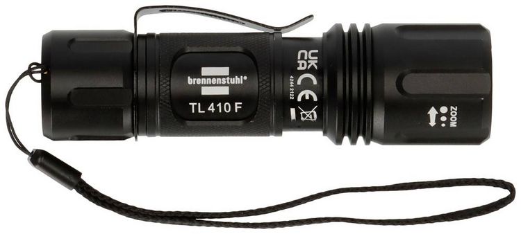 Produktbild: Brennenstuhl TL 410 F LED Taschenlampe mit Handschlaufe batteriebetrieben 350lm 34h