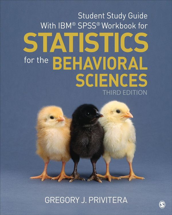 Produktbild: Student Study Guide With IBM(R) SPSS(R) Workbook for Statistics for the Behavioral Sciences