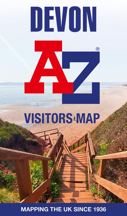 Produktbild: Devon A-Z Visitors Map
