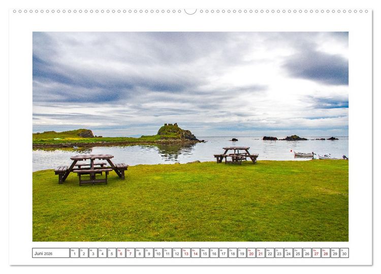 Produktbild: Schottland - eine Rundreise (Wandkalender 2026 DIN A2 quer), CALVENDO Monatskalender