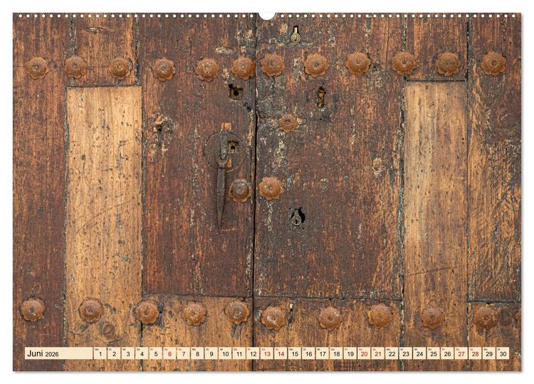 Produktbild: Andalusische T&uuml;ren (Wandkalender 2026 DIN A2 quer), CALVENDO Monatskalender