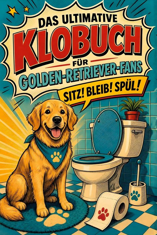 Produktbild: Das ultimative Klobuch f&uuml;r Golden-Retriever-Fans