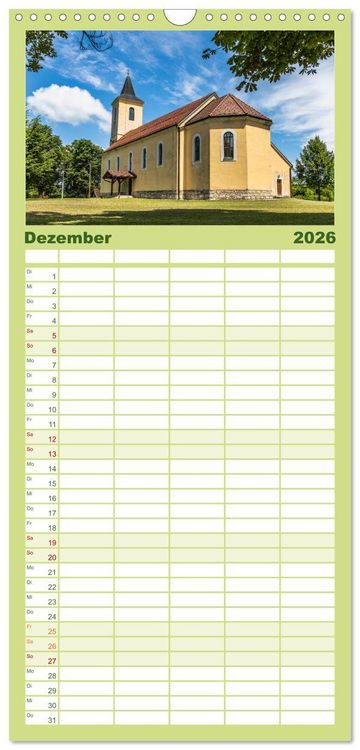 Produktbild: Familienplaner 2026 - Faszination Bosnien-Herzegowina mit 5 Spalten (Wandkalender, 21 x 45 cm) CALVENDO