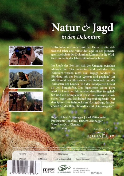 Produktbild: Natur & Jagd in den Dolomiten