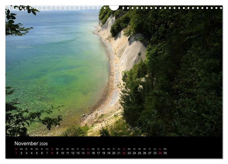 Produktbild: R&uuml;gen (Wandkalender 2026 DIN A3 quer), CALVENDO Monatskalender