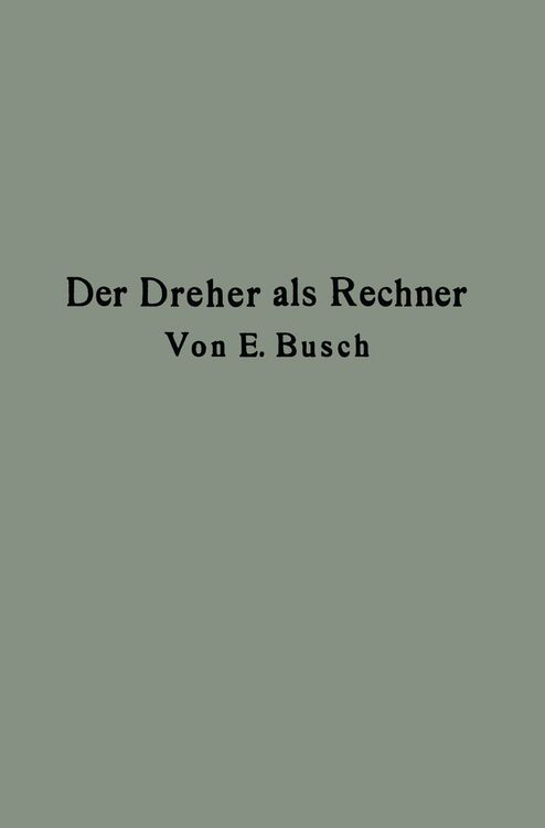 Produktbild: Der Dreher als Rechner
