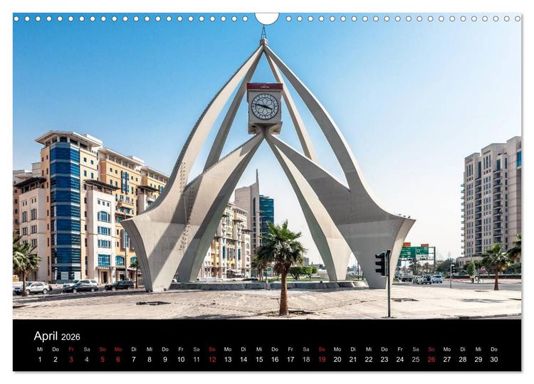 Produktbild: Faszination Dubai (Wandkalender 2026 DIN A3 quer), CALVENDO Monatskalender