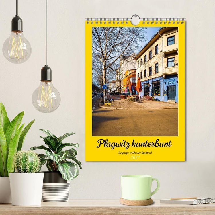 Produktbild: Plagwitz kunterbunt - Leipzigs wildester Stadtteil (Wandkalender 2027 DIN A4 hoch), CALVENDO Monatskalender