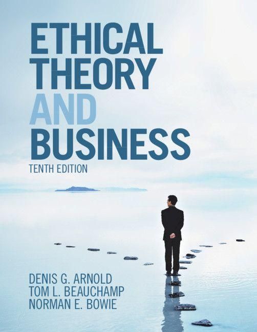 Produktbild: Ethical Theory and Business