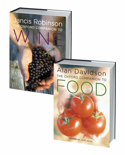 Produktbild: The Oxford Companion to Food and the Oxford Companion to Wine Set