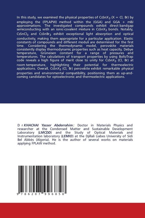 Produktbild: Environmentally Friendly Perovskites