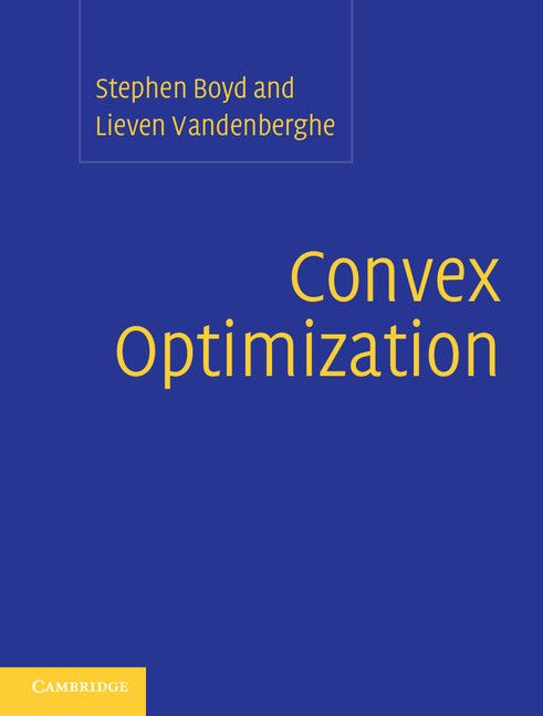 Produktbild: Convex Optimization