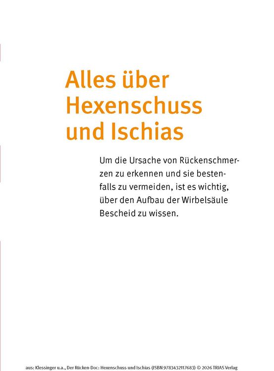 Produktbild: Der R&uuml;cken-Doc: Hexenschuss und Ischias