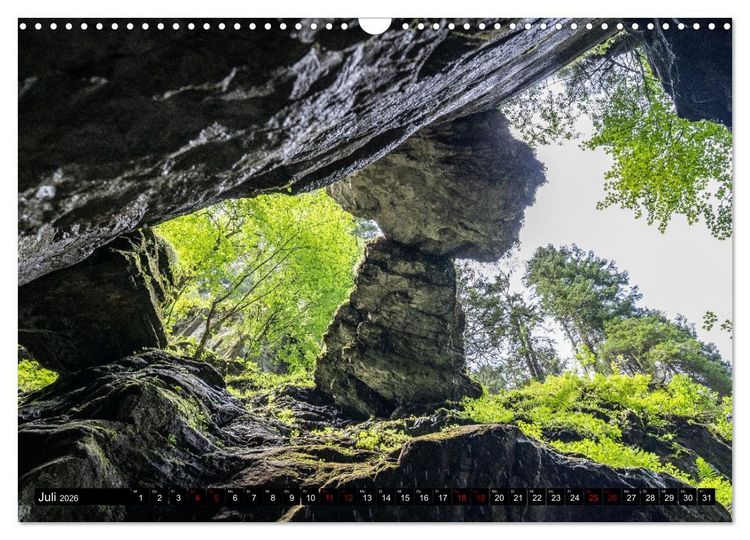 Produktbild: Breitachklamm im Wandel der Jahreszeiten (Wandkalender 2026 DIN A3 quer), CALVENDO Monatskalender